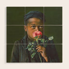 Vintage African American Art Wood Wall Art Gallery Image 1