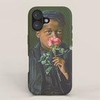 Vintage African American Art iPhone Case Gallery Image 1
