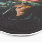 Vintage African American Art Bath Mat Gallery Image 3
