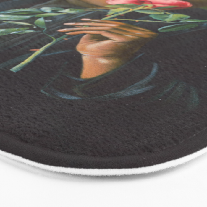 Vintage African American Art Bath Mat Gallery Image 3