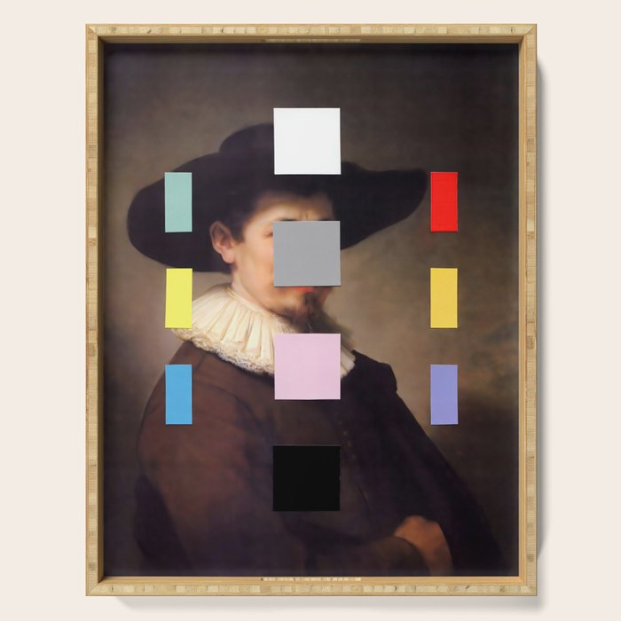 Portrait with a Spectrum 11 Serving Tray Gallery Image 1