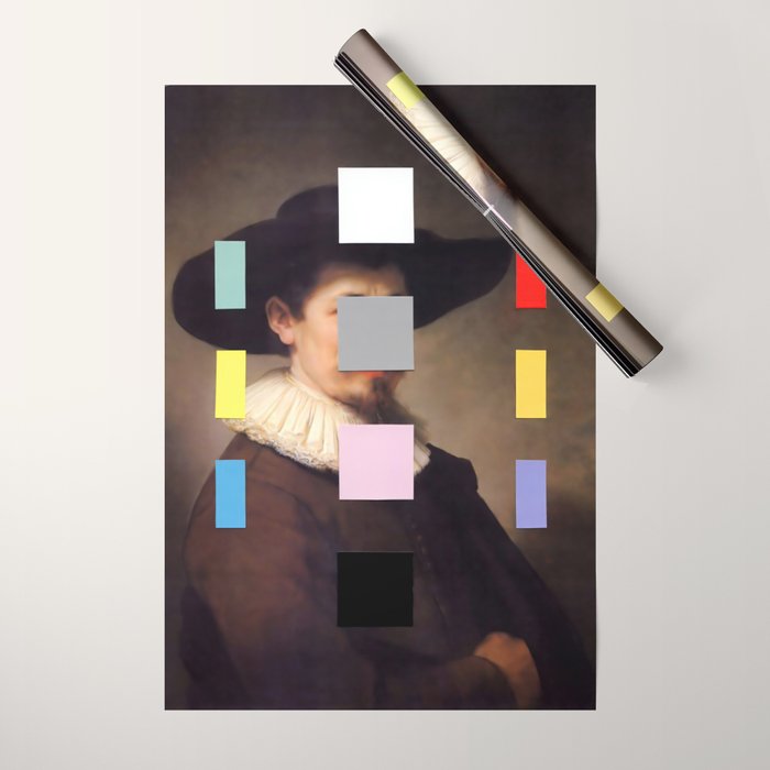 Portrait with a Spectrum 11 Wrapping Paper Gallery Image 1