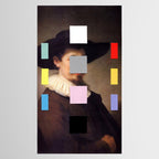 Portrait with a Spectrum 11 Tablecloth Gallery Image 2