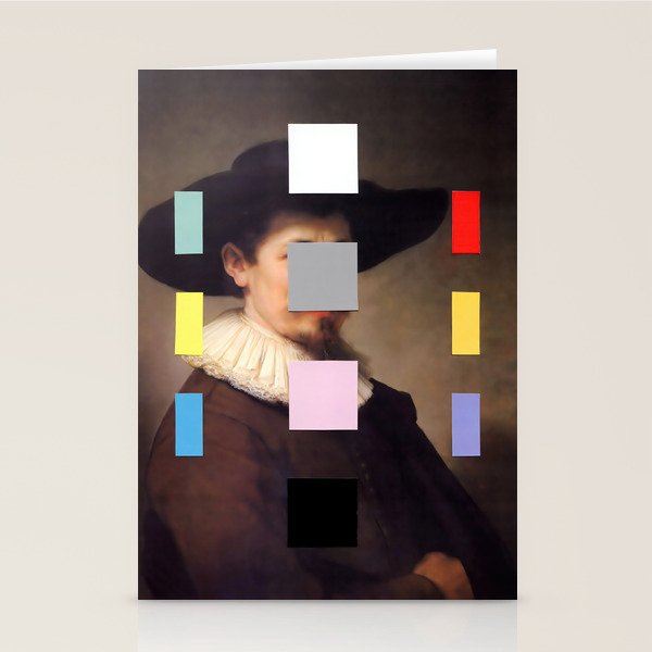 Portrait with a Spectrum 11 Stationery Card Gallery Image 1