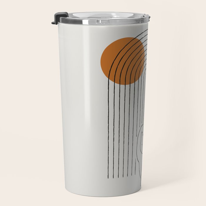 Cat Landscape 154 Travel Mug Gallery Image 3
