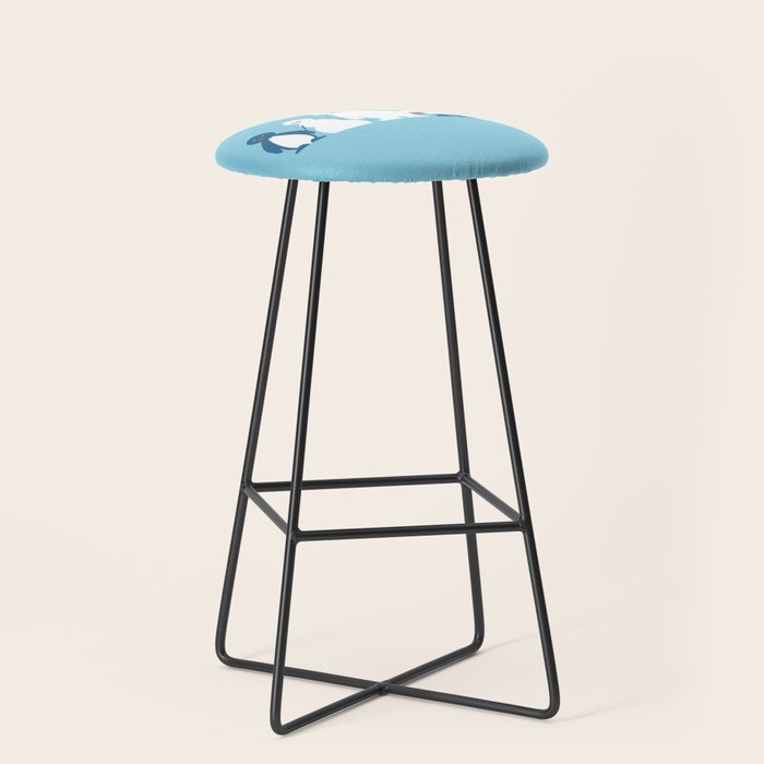 Winter friends Stool Gallery Image 1