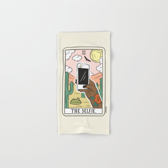 SELFIE READING (DARK) Bath Towel Gallery Image 1