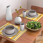 Classic Stripes XLV - Golden Yellow Placemat Gallery Image 2
