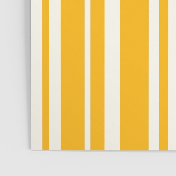 Classic Stripes XLV - Golden Yellow Poster Gallery Image 3