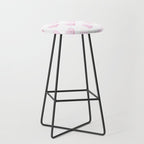 Pink love heart candy pattern Stool Gallery Image 1