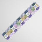 Bold colors block grid C Table Runner Gallery Image 3