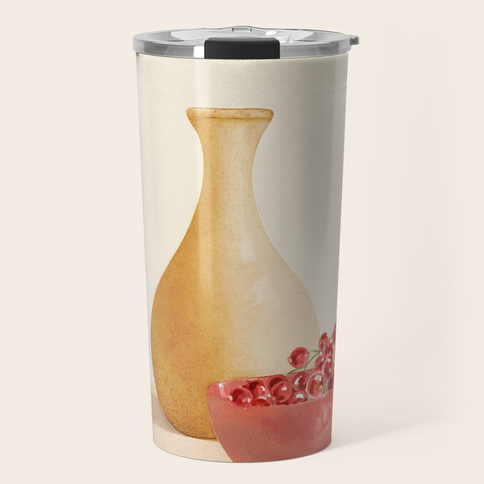 Cherries II Travel Mug Gallery Image 1