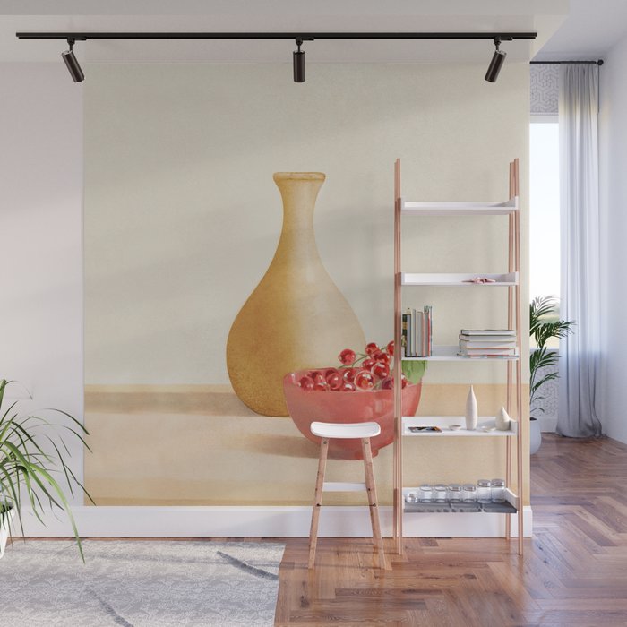Cherries II Wall Mural Gallery Image 1