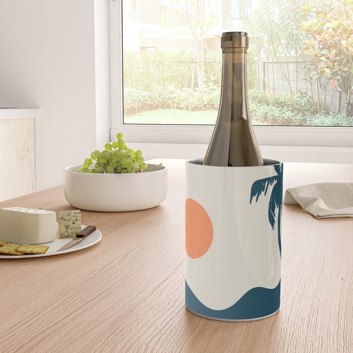 Retro Landscape 02B Wine Chiller Gallery Image 4