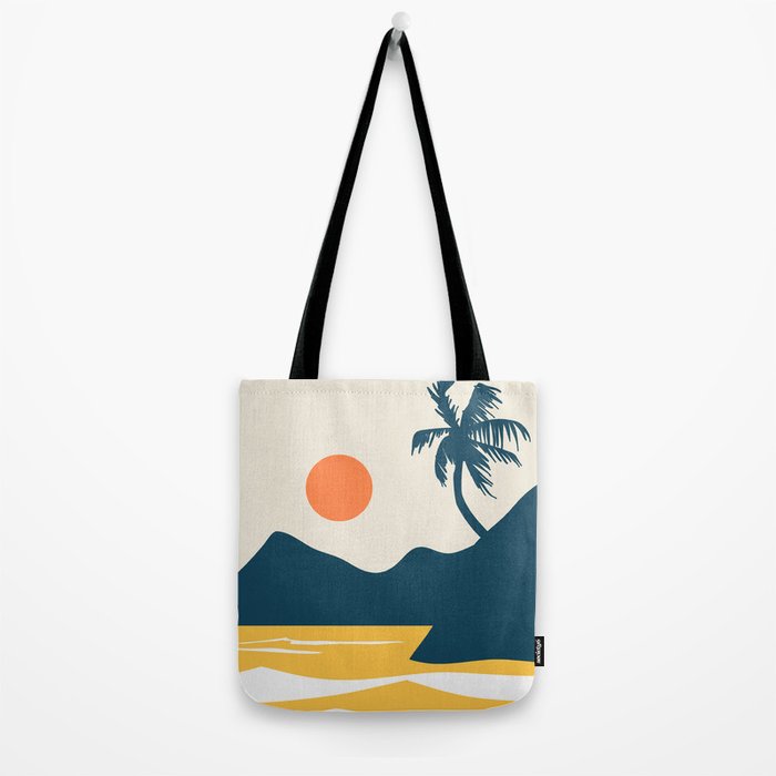 Retro Landscape 02B Tote Bag Gallery Image 2