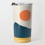 Retro Landscape 02B Travel Mug Gallery Image 3