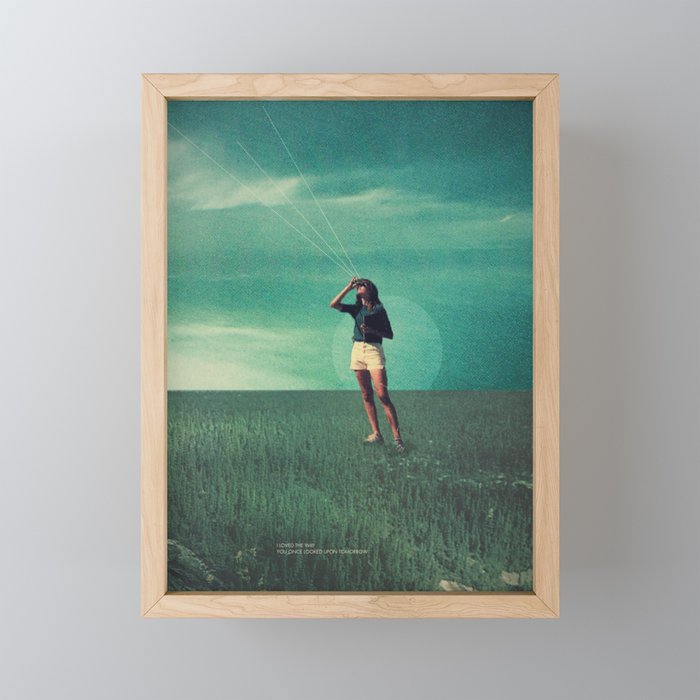 Loved the way You once looked upon Tomorrow Mini Art Print Gallery Image 1