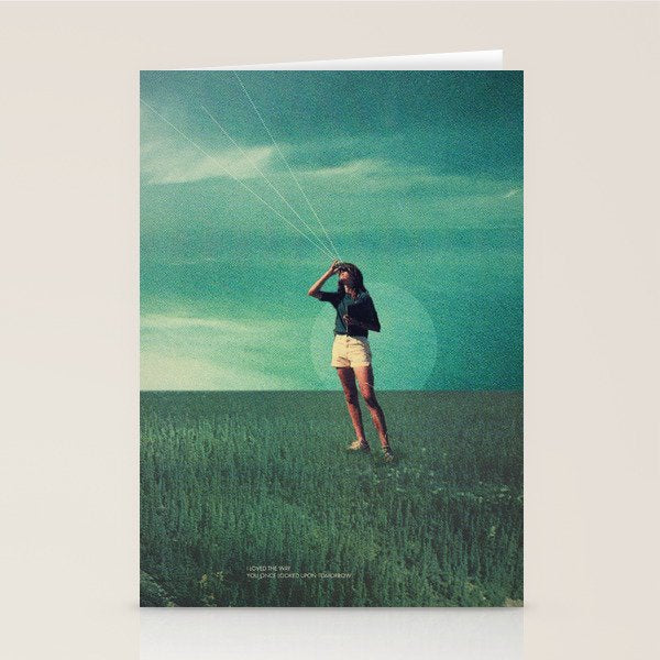 Loved the way You once looked upon Tomorrow Stationery Card Gallery Image 2