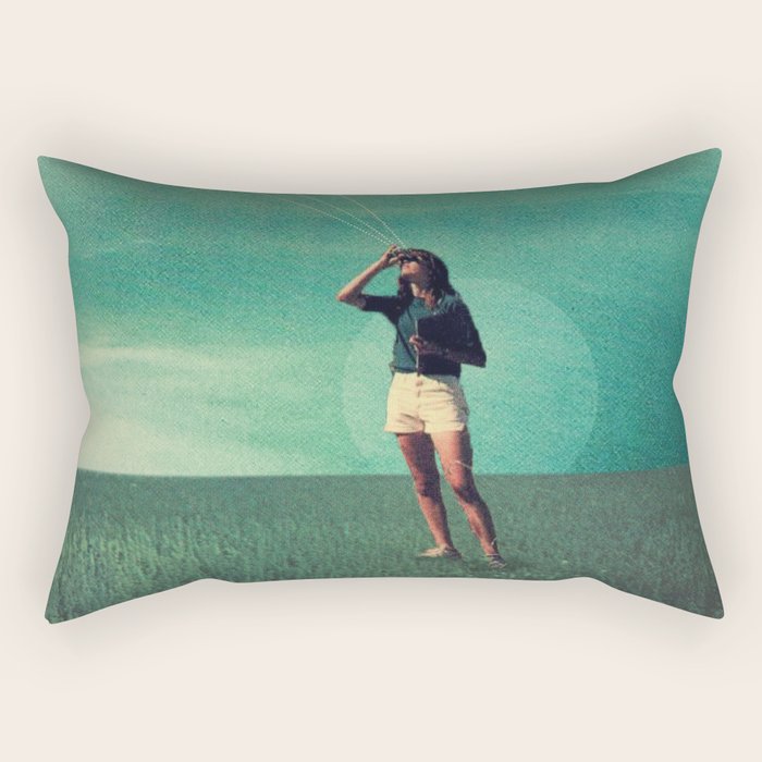 Loved the way You once looked upon Tomorrow Rectangular Pillow Gallery Image 1