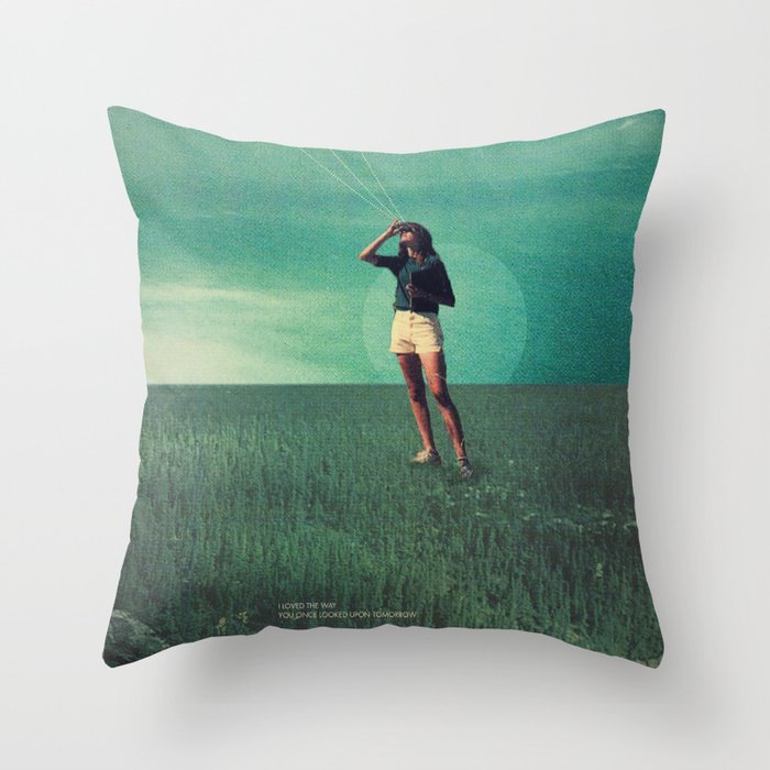Loved the way You once looked upon Tomorrow Throw Pillow Gallery Image 6