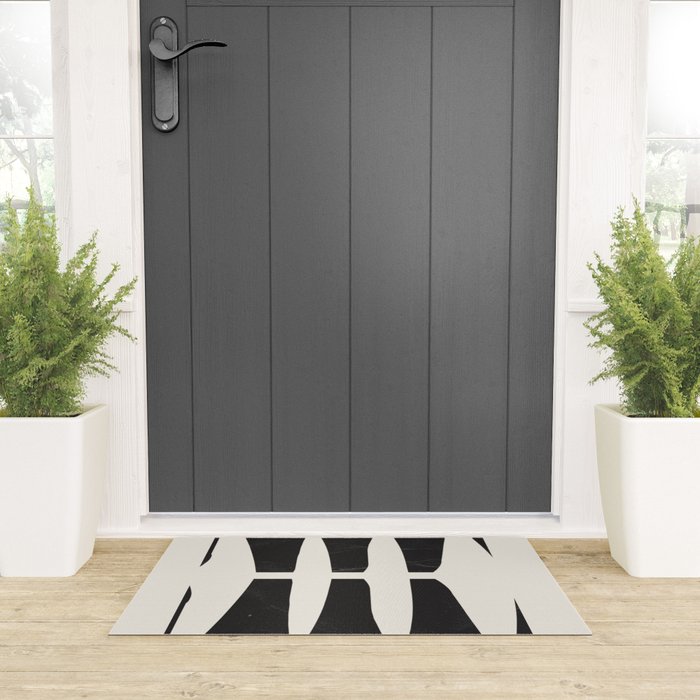 abstract minimal 56 Welcome Mat Gallery Image 3