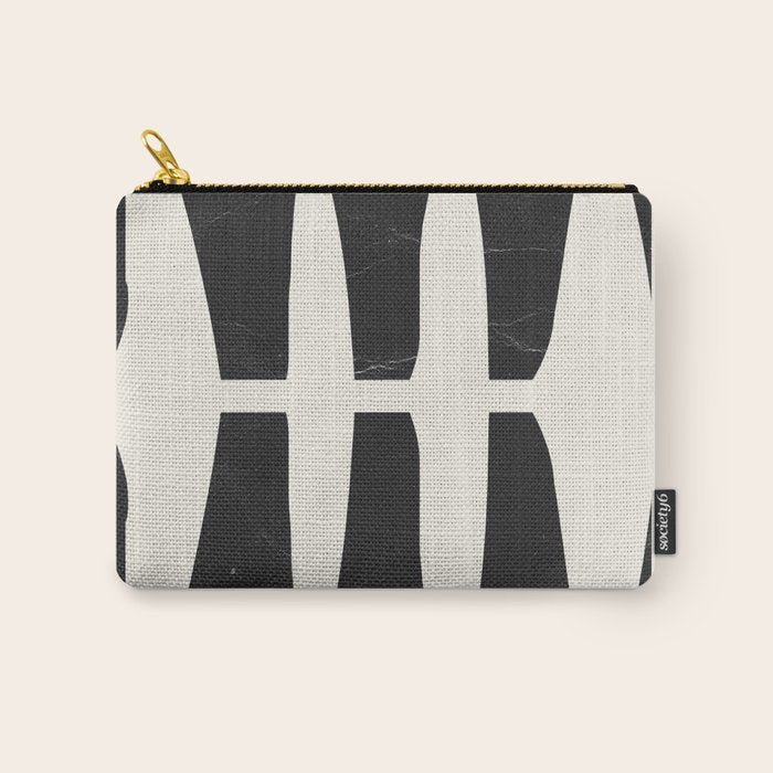 abstract minimal 56 Carry All Pouch Gallery Image 1