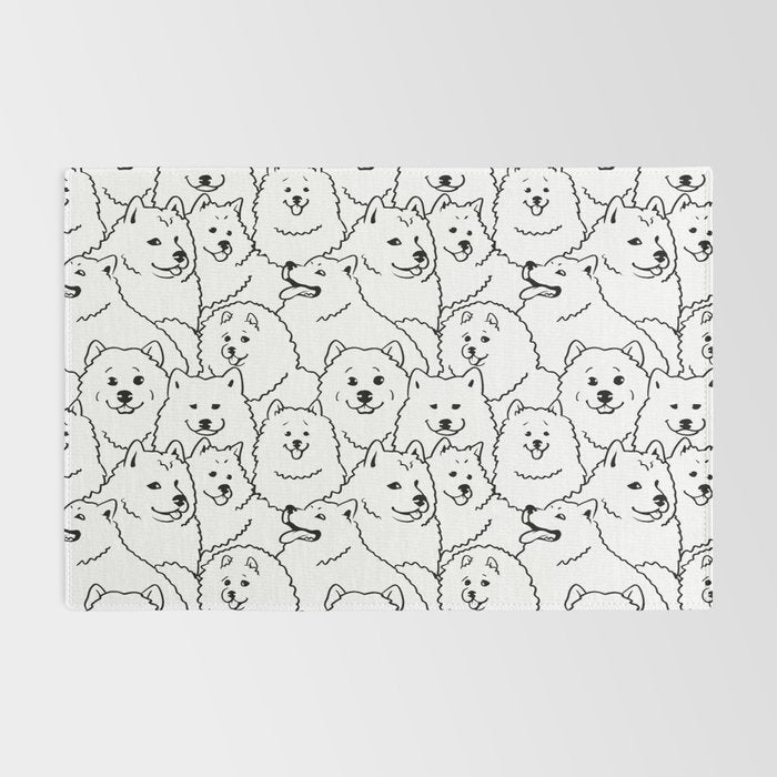 Oh Samoyed Rug Gallery Image 2