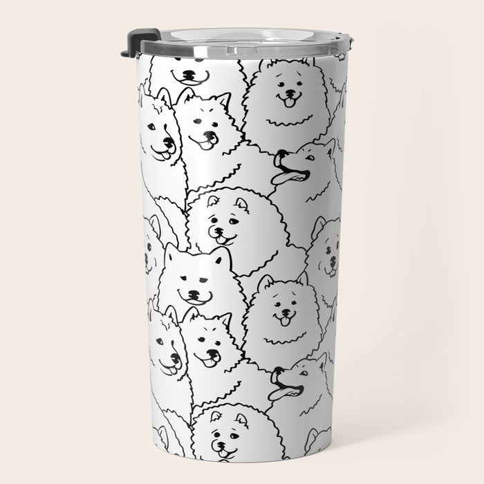 Oh Samoyed Travel Mug Gallery Image 3