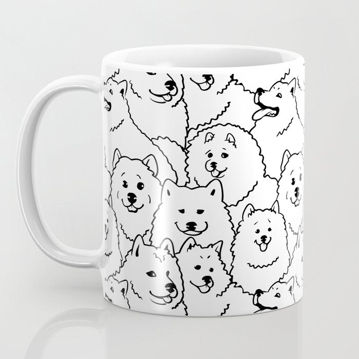 Oh Samoyed Coffee Mug Gallery Image 3
