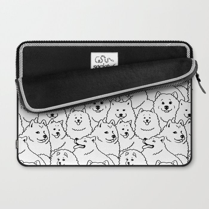 Oh Samoyed Laptop Sleeve Gallery Image 2