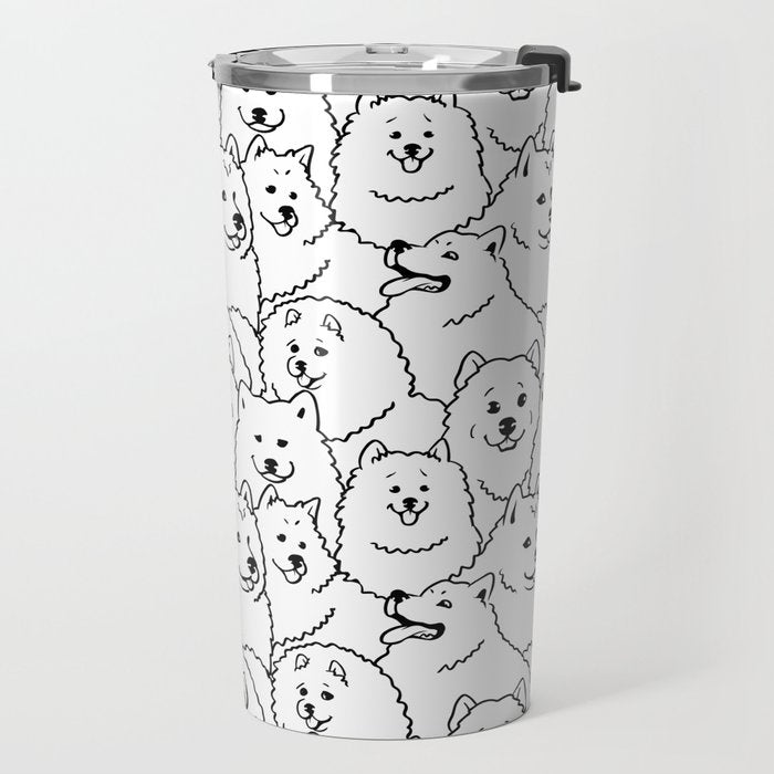 Oh Samoyed Travel Mug Gallery Image 2