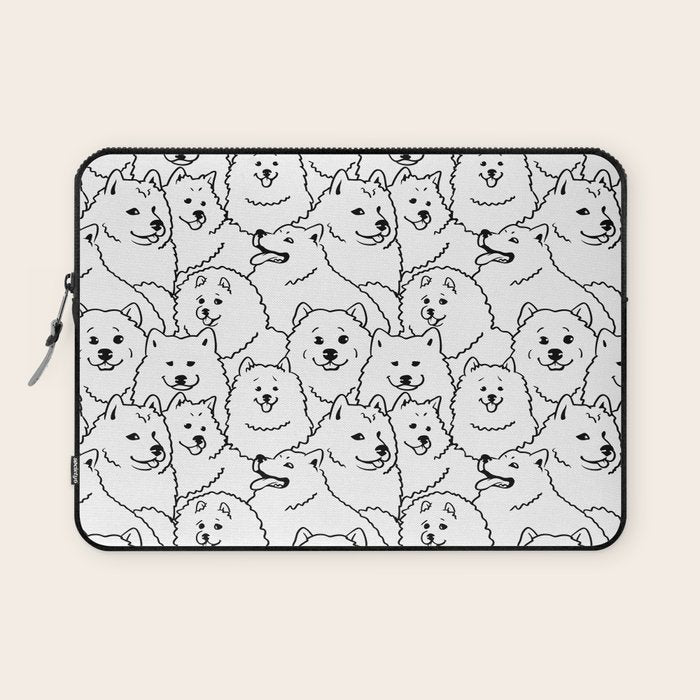 Oh Samoyed Laptop Sleeve Gallery Image 1