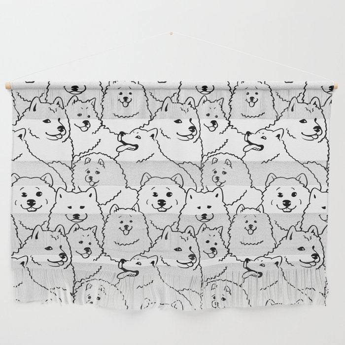 Oh Samoyed Wall Hanging Gallery Image 1