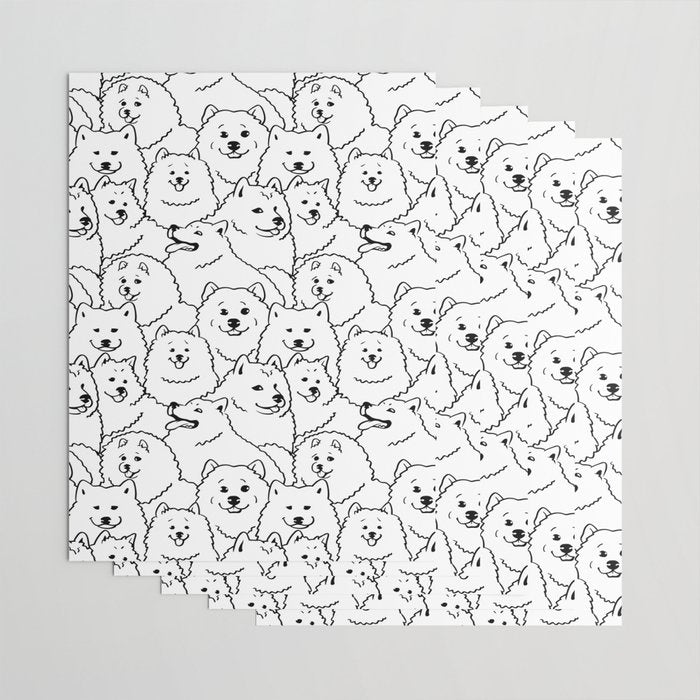 Oh Samoyed Wrapping Paper Gallery Image 3