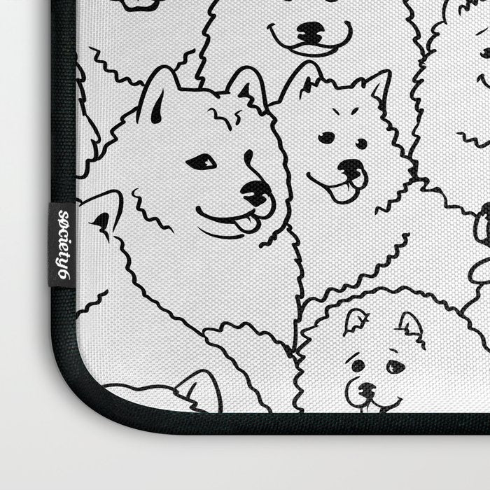 Oh Samoyed Laptop Sleeve Gallery Image 3