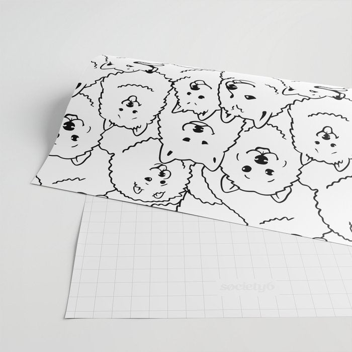 Oh Samoyed Wrapping Paper Gallery Image 2