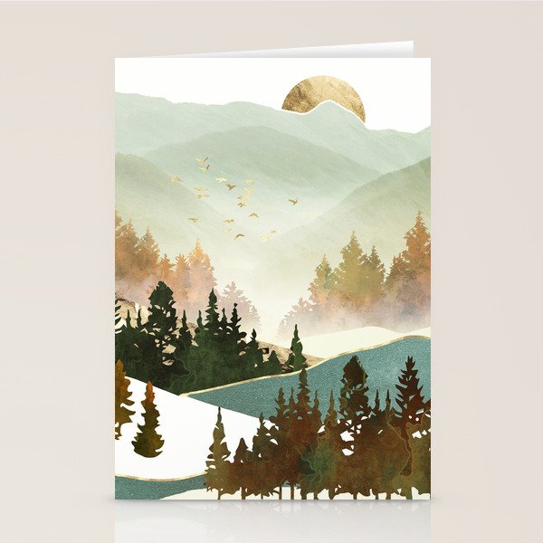 Fall Morning Stationery Card Gallery Image 2