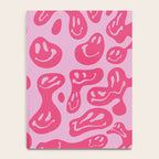 Hot Pink Dripping Smiley Notebook Gallery Image 4