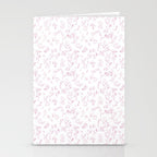 Pink romantic wildflowers Stationery Card Gallery Image 2