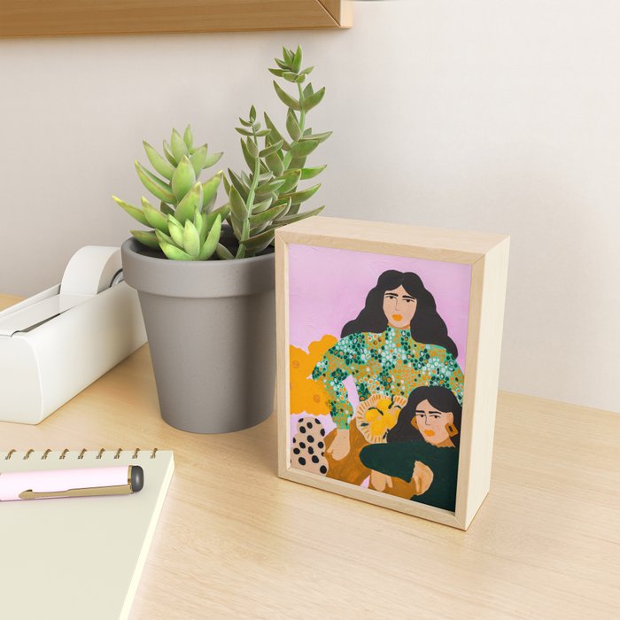 Sisters Mini Art Print Gallery Image 2