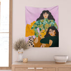 Sisters Wall Tapestry Gallery Image 2