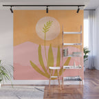Desert Moon Colorful Landscape Wall Mural Gallery Image 1