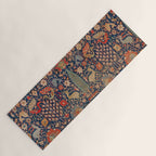 17th Century Persian Rug Print with Animals Yoga Mat Gallery Image 1