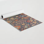 17th Century Persian Rug Print with Animals Yoga Mat Gallery Image 2
