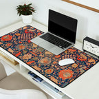 17th Century Persian Rug Print with Animals Desk Mat Gallery Image 2