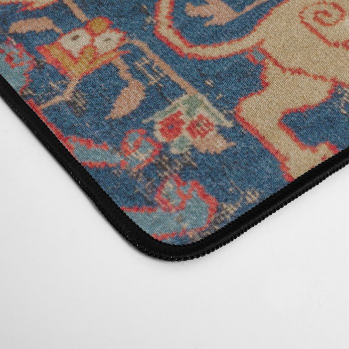 17th Century Persian Rug Print with Animals Desk Mat Gallery Image 4