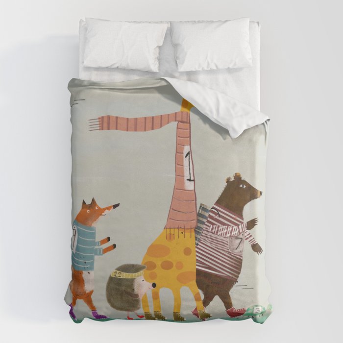 the fun run Duvet Cover Gallery Image 6