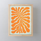 Frozen Sunrise Ferns: Matisse Edition  Mini Art Print Gallery Image 1