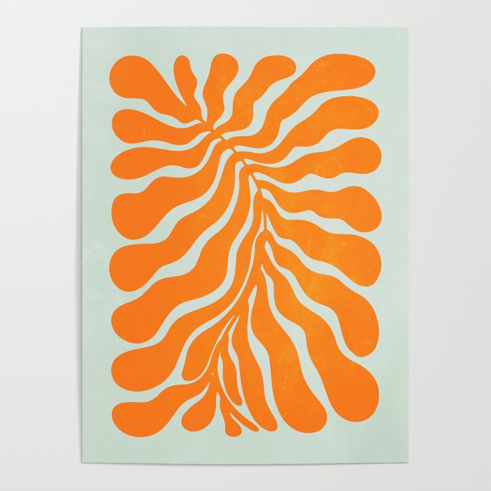 Frozen Sunrise Ferns: Matisse Edition  Poster Gallery Image 4