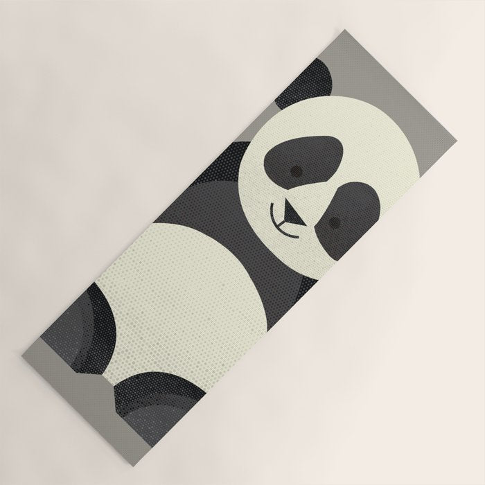 Whimsy Giant Panda Yoga Mat Gallery Image 1